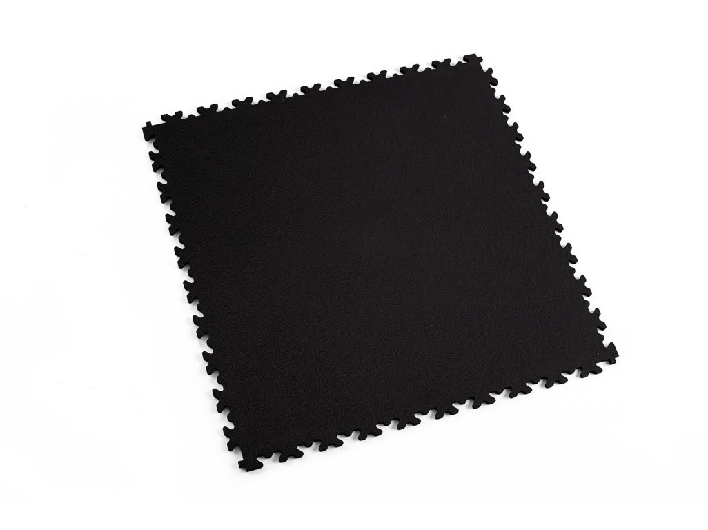 PVC dlažba Mosolut Machine Industrial ECO, 7mm, hladká, černá