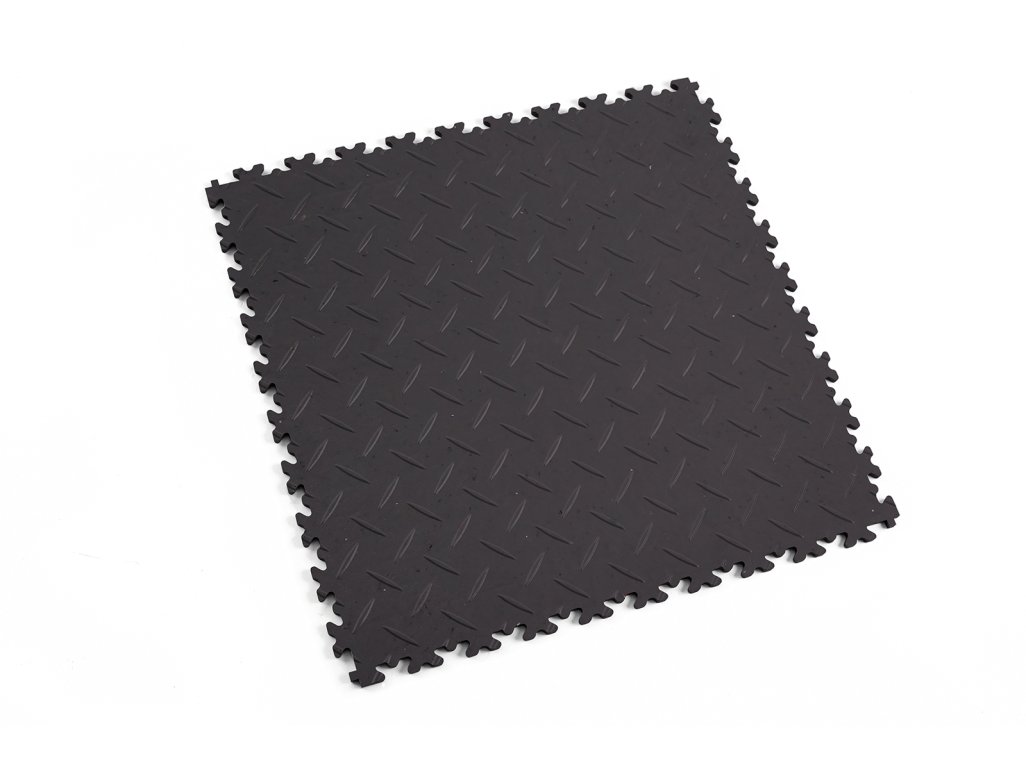 PVC dlažba Mosolut Machine Industrial ECO, 7 mm, diamant, šedá