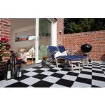 Plastová dlažba Mosolut Hestra Klasik  - černá