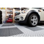 Plastová dlažba Mosolut Hestra Klasik  - tm-šedá