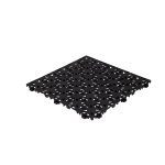 Plastová dlažba Mosolut Hestra Klasik  - černá