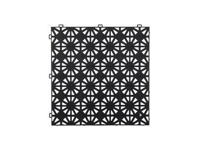 Plastová dlažba Mosolut Hestra Klasik  - černá