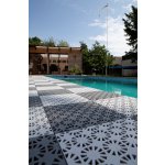 Plastová dlažba Mosolut Hestra Klasik  - tmavě šedá a šedá