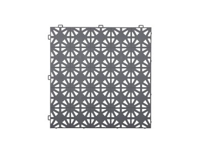 Plastová dlažba Mosolut Hestra Klasik  - tmavě šedá