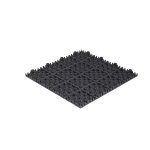 Plastová dlažba Mosolut Hestra Universa černá Zadní strana