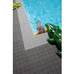 Plastová dlažba Mosolut Hestra, Universa tmavě a světle šedá