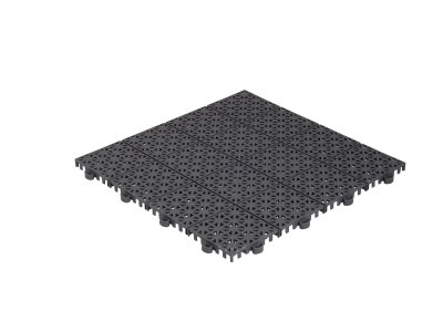 Plastová dlažba Mosolut Hestra, Universa tmavě šedá