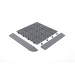 Plastová dlažba Mosolut Hestra, Universa tmavě šedá