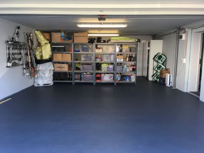 PVC dlažba Mosolut Machine Commercial HL Invisible - Modrá