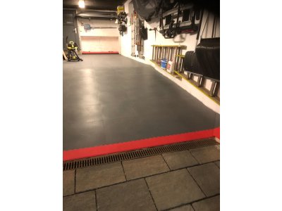 PVC dlažba Mosolut Machine Industrial, 7mm, Hladká, Grafit