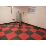 PVC dlažba Mosolut Machine Industrial, 7mm, Mince, Červená