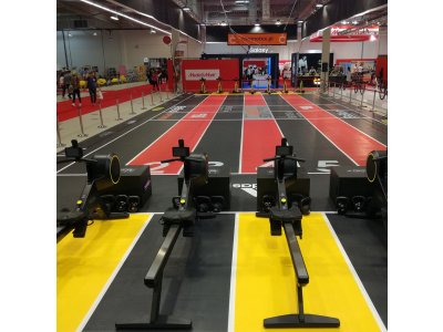 PVC dlažba Mosolut Machine Industrial, 7mm, hladká, Žlutá