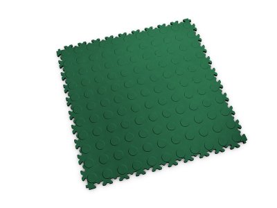 PVC dlažba Mosolut Machine Industrial, 7mm, Mince, Zelená