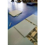 PVC dlažba Mosolut Machine Industrial, 7mm, diamant, Modrá