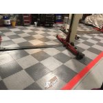 PVC dlažba Mosolut Machine Industrial, šedá, diamant