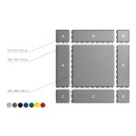 PVC roh Mosolut Machine Invisible - Hladká, grafit