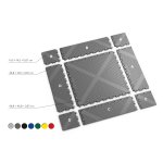 PVC roh Mosolut Machine Invisible - Hladká, grafit