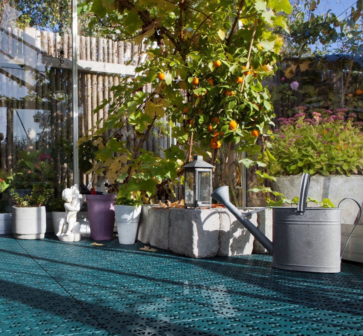 Podlaha do altánu a pergoly