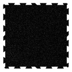 Puzzle fitness podlahová deska s EPDM v šedé barvě