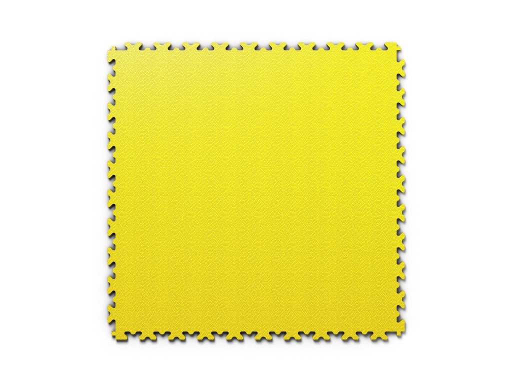 Zátěžová dlažba Mosolut Machine Industrial+ ve žlutém provedení
