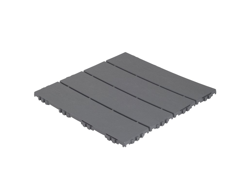 Plastová dlažba Mosolut Hestra Woodlook šedá