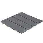 Plastová dlažba Mosolut Hestra Woodlook šedá