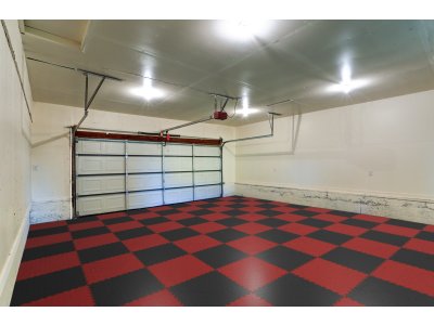 PVC dlažba Mosolut Machine Industrial, 7mm, Mince, Červená