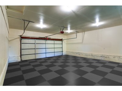 PVC dlažba Mosolut Machine Industry, černá, diamant