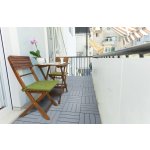 Plastová dlažba Mosolut Hestra Woodlook šedá