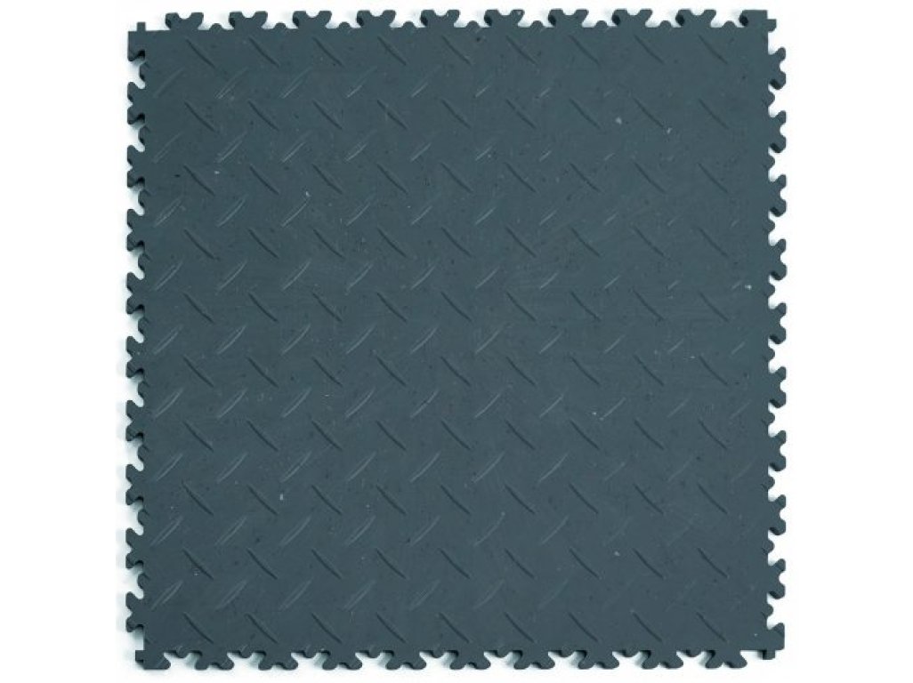 PVC dlažba Mosolut Machine Industrial ECO, 7 mm, diamant, modrá