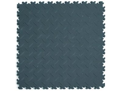 PVC dlažba Mosolut Machine Industrial ECO, 7 mm, diamant, modrá