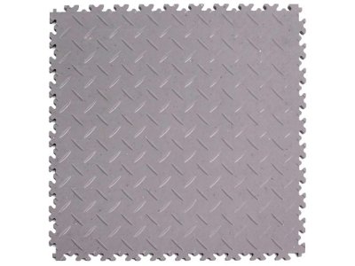 PVC dlažba Mosolut Machine Industrial ECO, 7mm, diamnat, světle šedá