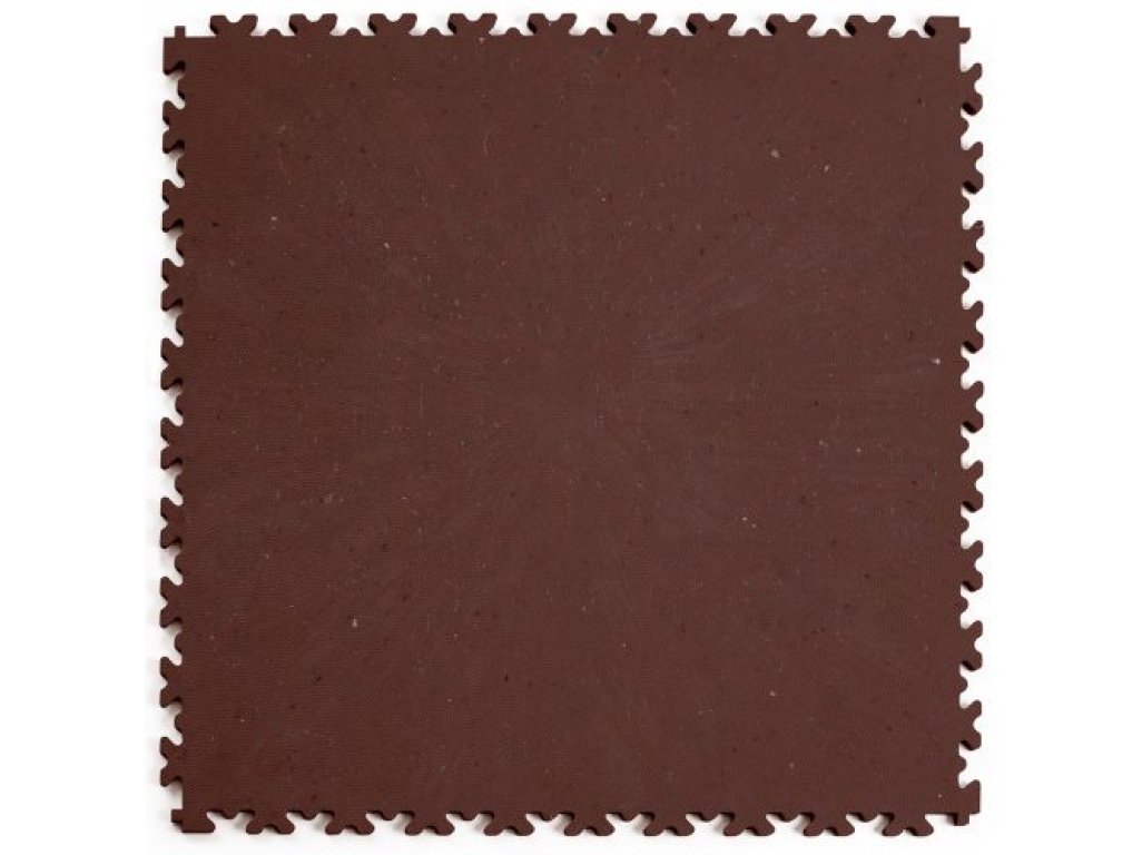 PVC dlažba Mosolut Machine Industrial+, Hladká, ECO, hnědá