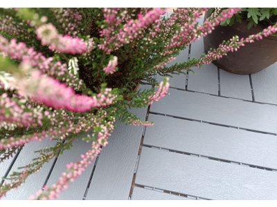 Plastová dlažba Mosolut Hestra Woodlook šedá