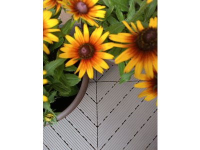 Venkovní dlažba Mosolut Hestra Deck 45_ Šedá