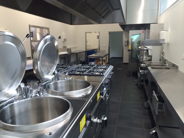 Velkokapacitní kuchyně