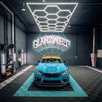 Hexagon světelný LED panel, vč. rámu | Mosolut