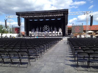 Venkovní dlažba Mosolut Event, na hromadné i kulturní akce