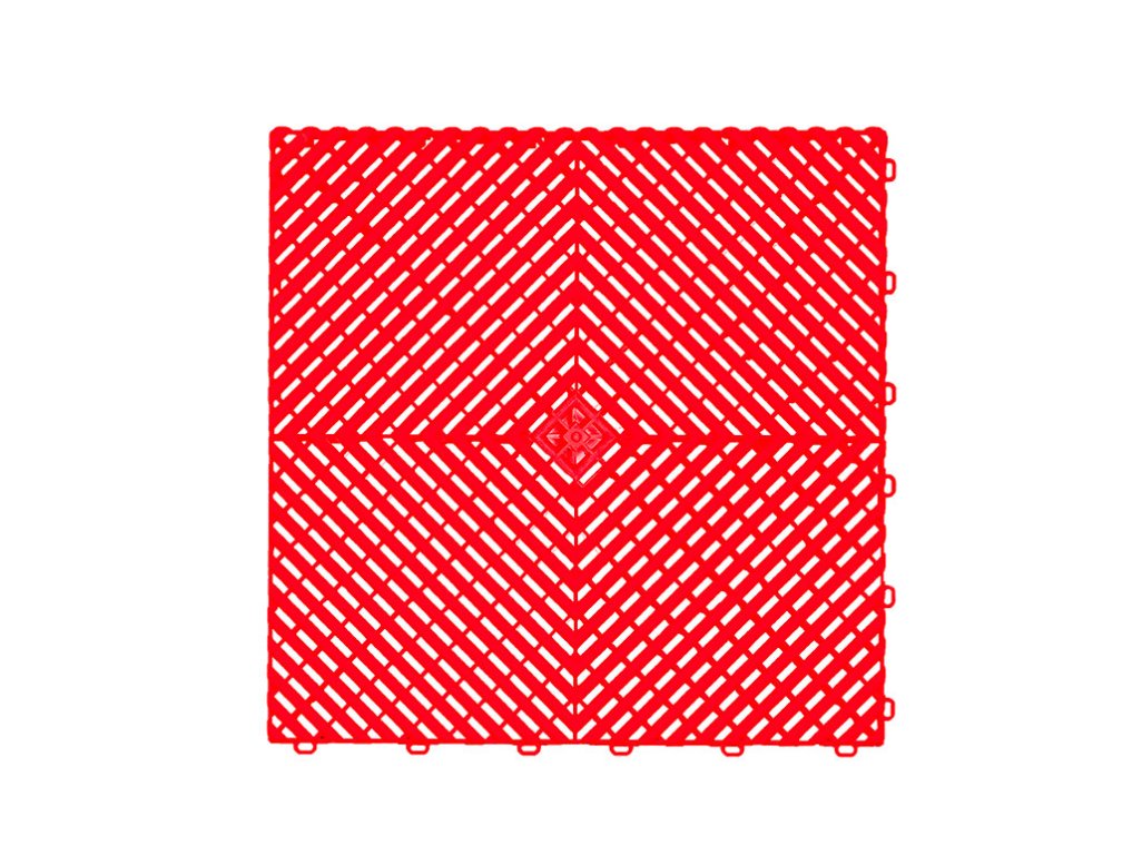 Plastová dlažba Mosolut AERO červená