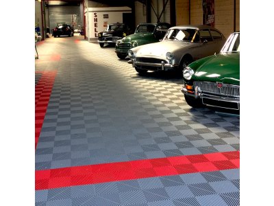 Plastová dlažba Mosolut AERO červená