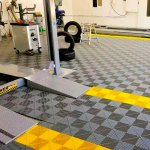 Plastová dlažba Mosolut Aero žlutá