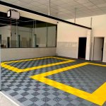 Plastová dlažba Mosolut Aero žlutá