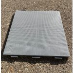 Venkovní dlažba Mosolut Event, plná, šedá, na venkovním světle