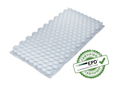 Štěrková rohož Mosolut Gravel Fix Lite, bílá