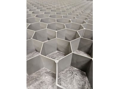 Štěrková rohož BERA Gravel Fix Lite, šedá