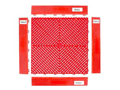 Plastový nájezd, Mosolut AERO, horní strana