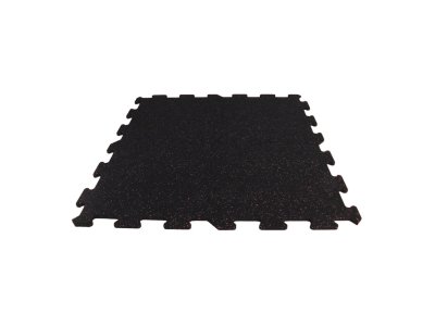 Pryžová deska Mosolut Fitness puzzle non-visible s červeným vsypem EPDM