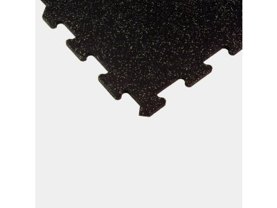 pryžová deska mosolut fitness puzzle standard s žlutým vsypem EPDM