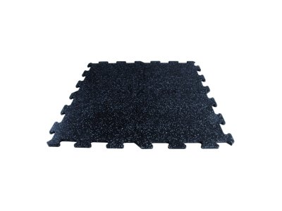 pryžová puzzle deska Mosolut Fitness Standard s modrým vsypem EPDM