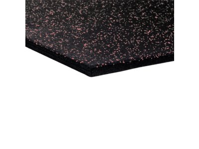 dvouvrstvá pryžová fitness deska s červeným EPDM, Mosolut